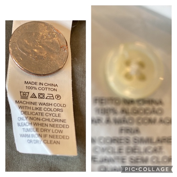 Kate Spade Broome Street Ruffled Ilive Poplin Shirtdress Size Medium - Picture 13 of 15